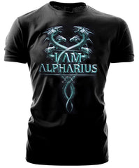 Warhammer 40k Forgeworld Event Only T shirt Alpha Legion I Am Alpharius Black