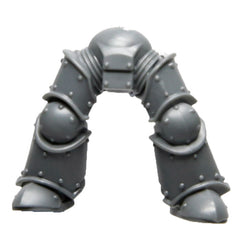 Warhammer 40K Space Marines Games Workshop Plastic Legion MKIII Iron Armour Legs B OOP
