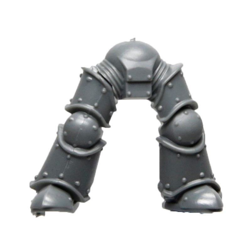 Warhammer 40K Space Marines Games Workshop Plastic Legion MKIII Iron Armour Legs G OOP