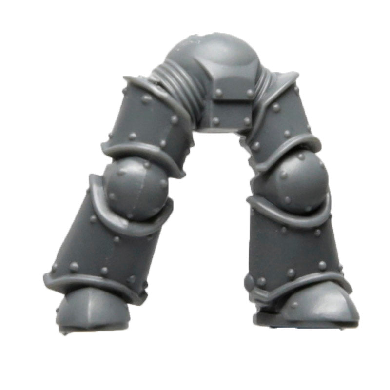 Warhammer 40K Space Marines Games Workshop Plastic Legion MKIII Iron Armour Legs J OOP