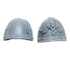 Warhammer 40K Space Marines Forgeworld Legion MKII Apothecary Shoulder Pads Pair