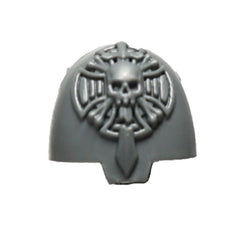 Warhammer 40K Games Workshop Dark Angels Deathwing Terminator Shoulder Pad D