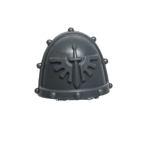Warhammer 40K Games Space Marines Dark Angels Shoulder Pad H Egg Head Minatures