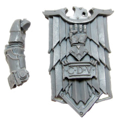 Warhammer 40K Forgeworld Imperial Fists Alexis Polux Storm Shield With Arm
