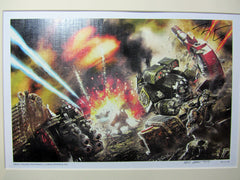 Warhammer 40k Black Library Tallarn Ironclad A3 Limited Edition Gallery Print SIGNED No. 76