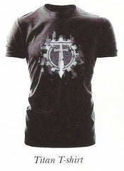 Warhammer 40k Forgeworld Event Only T shirt Titan Symbol Black