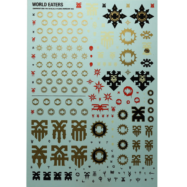 Warhammer 40K Games Workshop World Eaters Exalted Eightbound Transfers ...